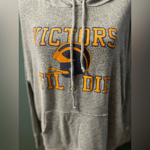 Very Soft American Eagle University of Michigan Tailgate Long Sleeve Hoodie - Picture 2 of 4